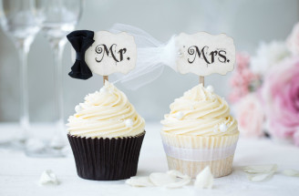 Svadobné cupcakes: Pochutia si oči, ale aj svadobný hostia!