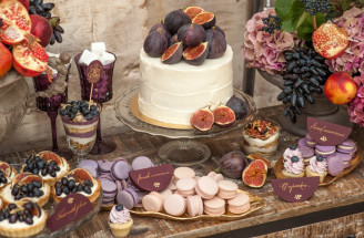 Jesenné svadobné zákusky: Buď iná a zabudni na klasickú svadobnú tortu!