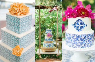 Svadobné torty s marockým vzorom: Inšpiráciu nájdeš aj v dlaždiciach