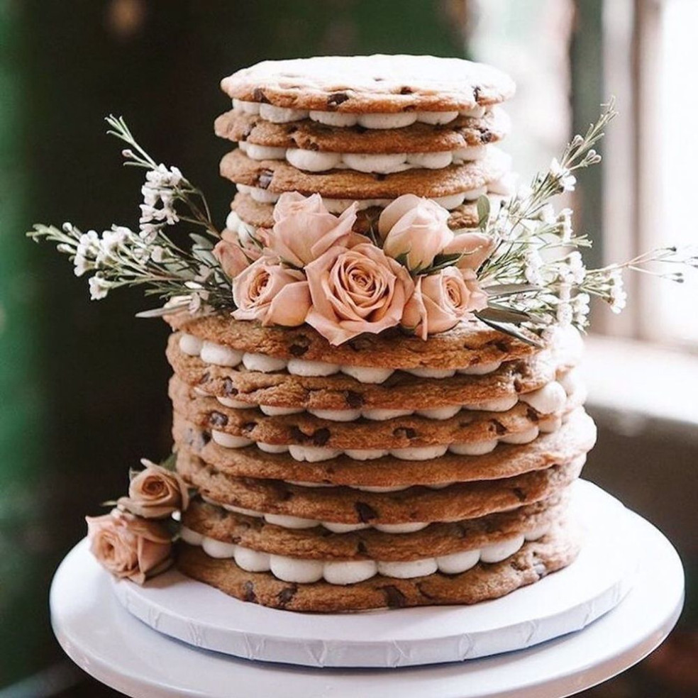 cookies svadobná torta