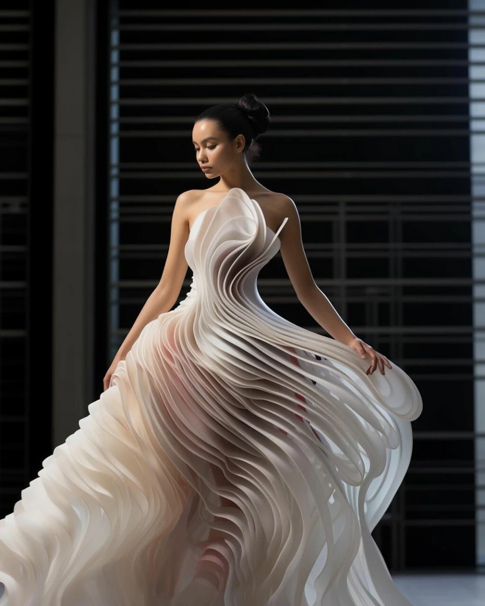 nezvyčajné svadobné šaty