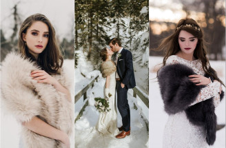 Svadobný šál pre nevestu na zimnú svadbu: Zahreje aj očarí!