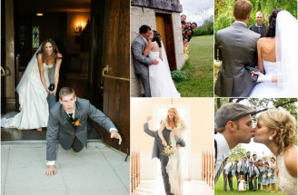 Najkreatívnejšie svadobné fotografie: Buď originálna!