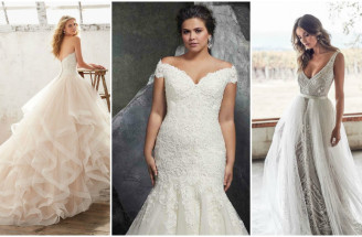 Svadobné šaty podľa typu postavy: Aké si vybrať pre seba?