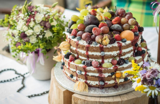 Ovocná svadobná torta: Farebný koláč so správnym šmrncom
