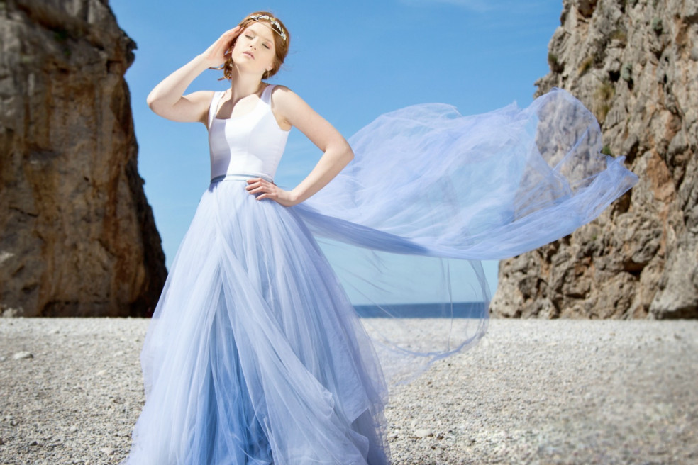 Svadobné šaty pre romantickú nevestu: Predstavujeme ombré