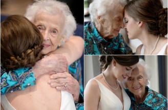 Svadobné fotografie s babkou: Najkrajšia vec, ktorú spravila nevesta pre svoju umierajúcu babičku