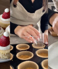 Mini cheesecakes ala Santa Claus: Dokonalý vianočný dezert pre všetkých maškrtníkov