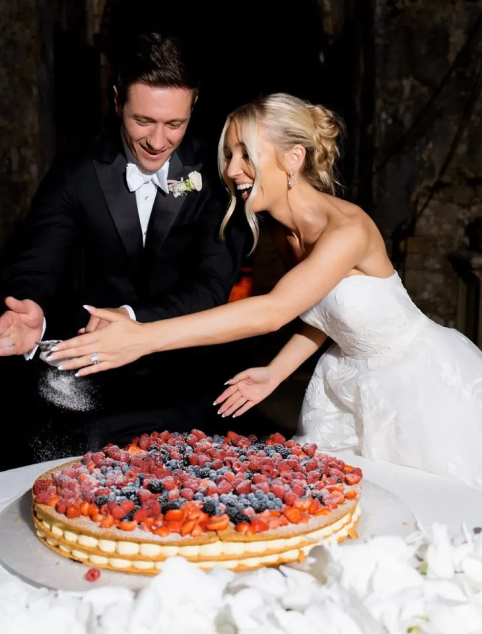 torta na letnú svadbu