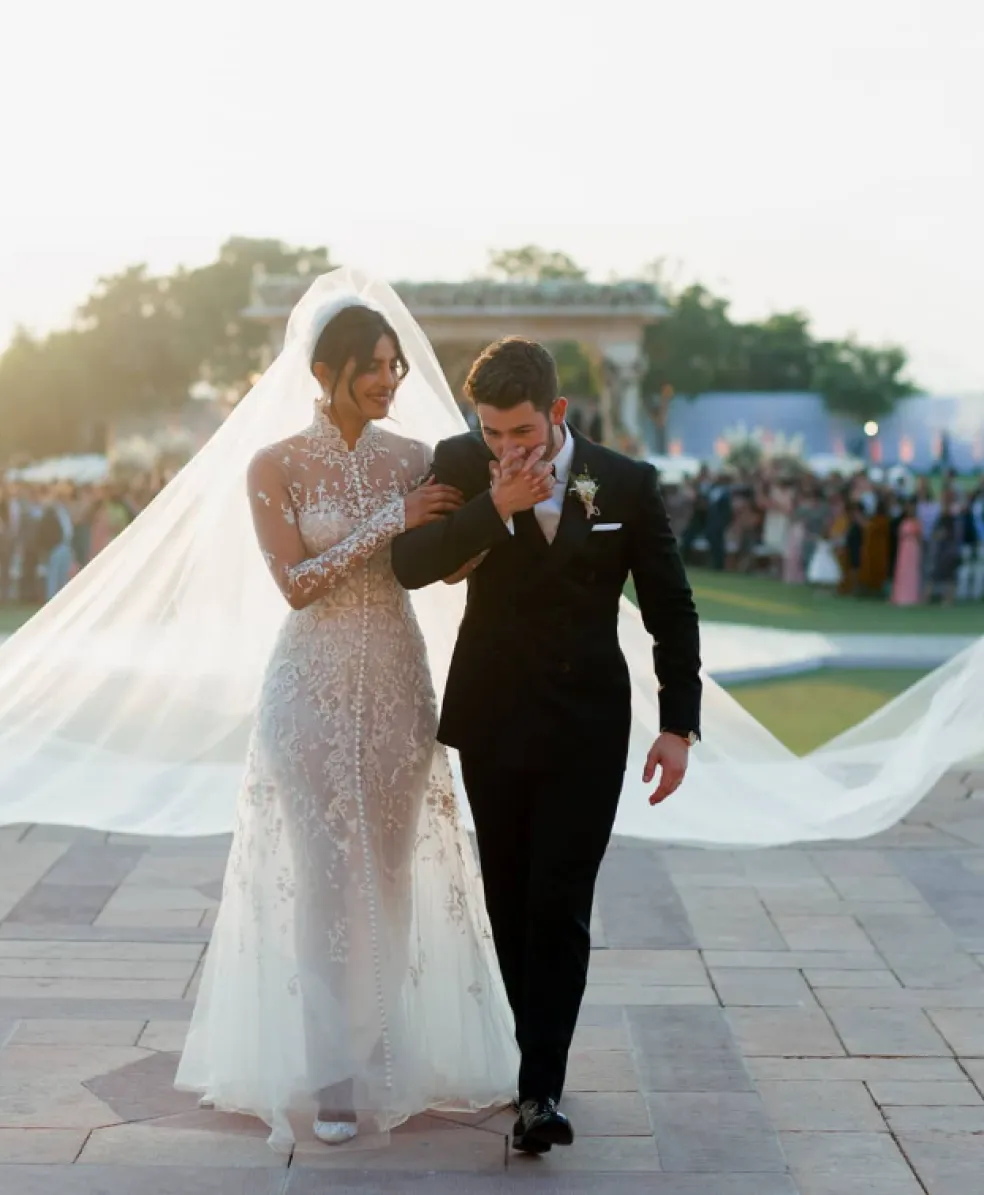 Priyanka Chopra svadobné šaty