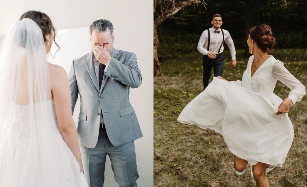 Ako pózovať na svadobných fotografiách