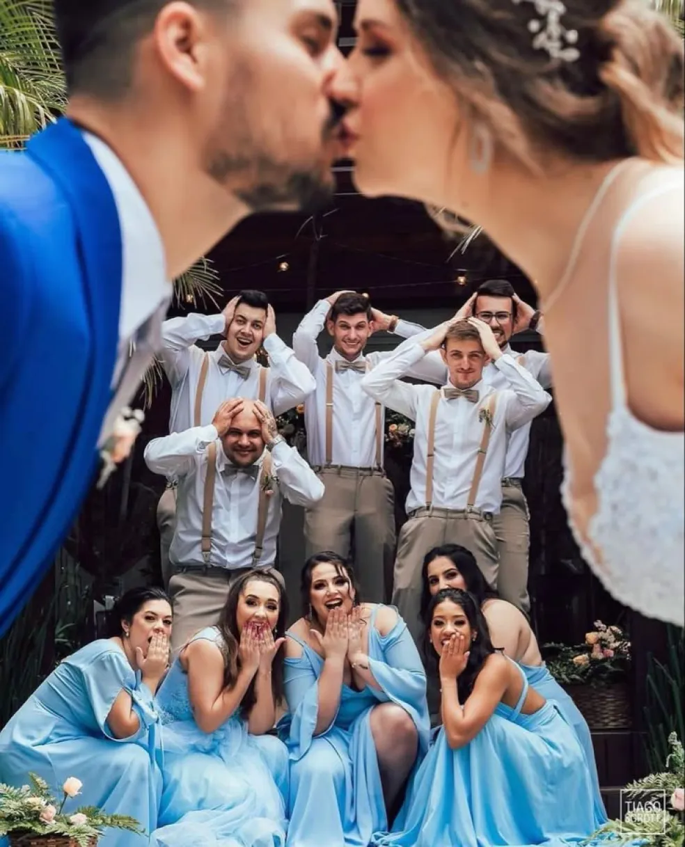 kreatívne svadobné fotky