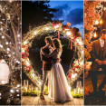 Nočné svadobné fotografie so svetlami: Romantika, ktorá ti vyrazí dych!
