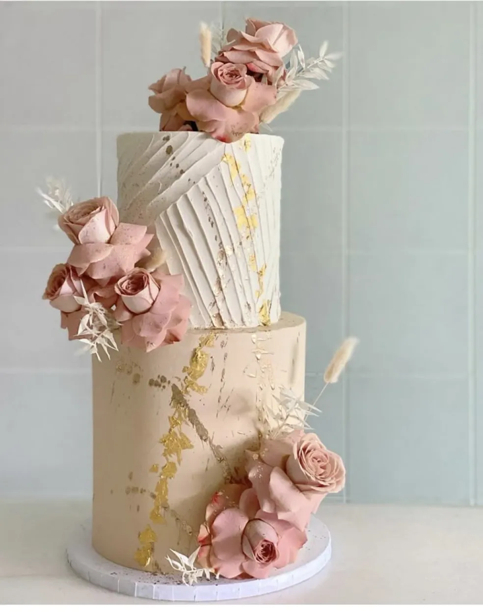 rose gold svadba