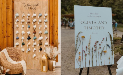 Svadobné dekorácie, ktoré majú dušu: Udržateľné, praktické a krásne