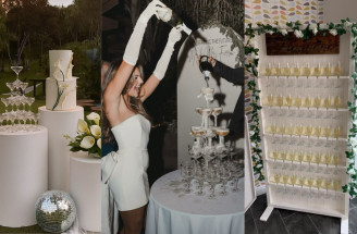 Champagne veža či prosecco bar: Zážitok, ktorý rozžiari celú svadbu