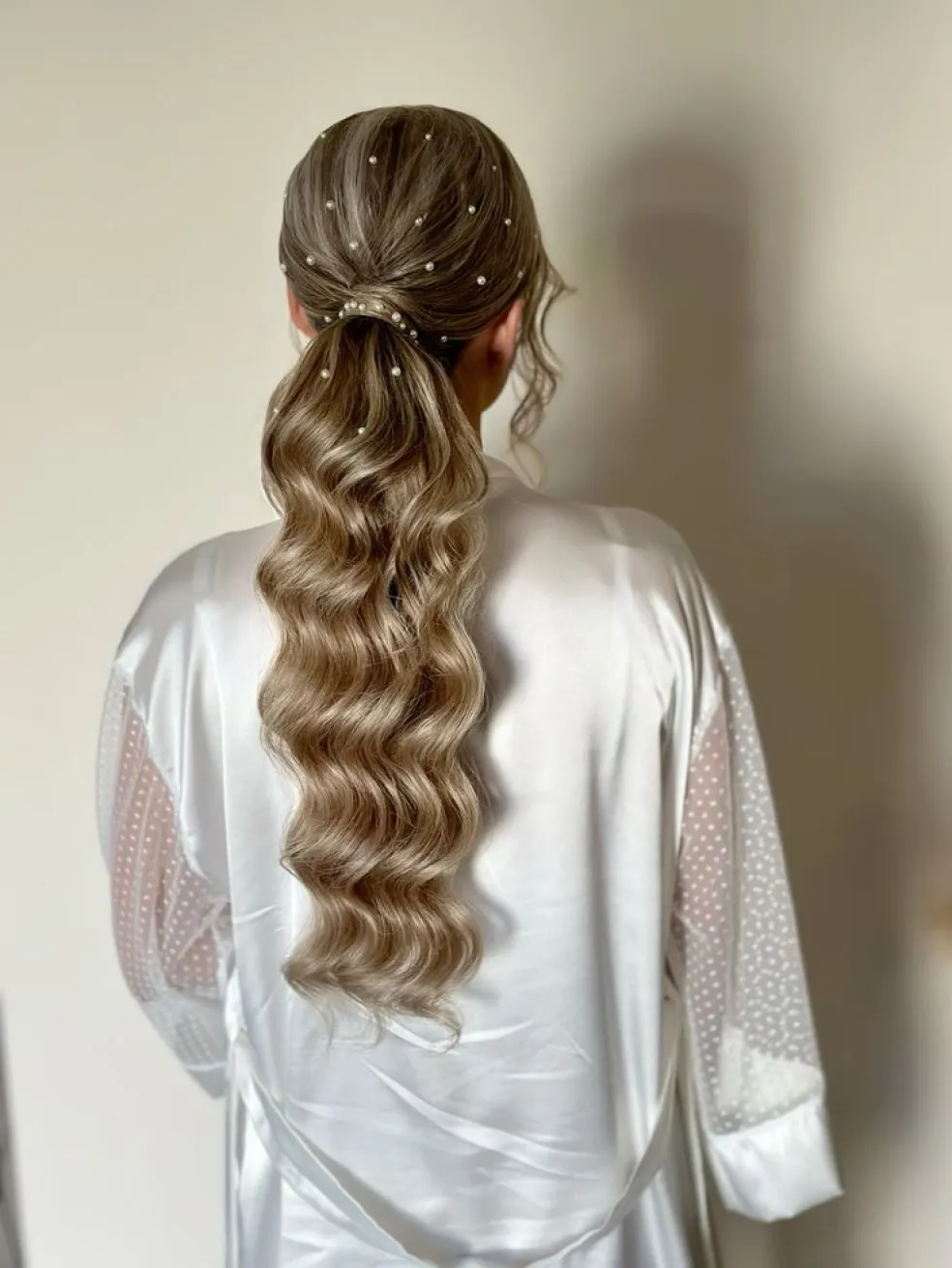 Romantický vlnitý chvost