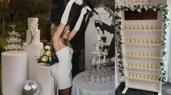 Champagne veža či prosecco bar: Zážitok, ktorý rozžiari celú svadbu