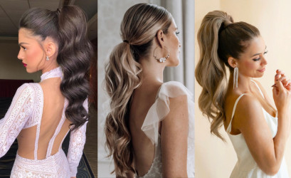 Konský chvost ako svadobný účes? ÁNO! Žiadna nuda, ale sofistikovaný a trendy vzhľad