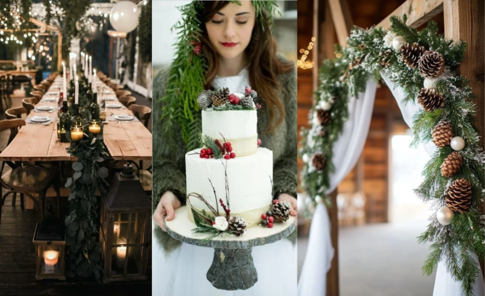 Zimná svadba vo fínskom štýle