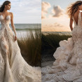 Svadobné šaty ako umelecké dielo – také niečo ste ešte nevideli!