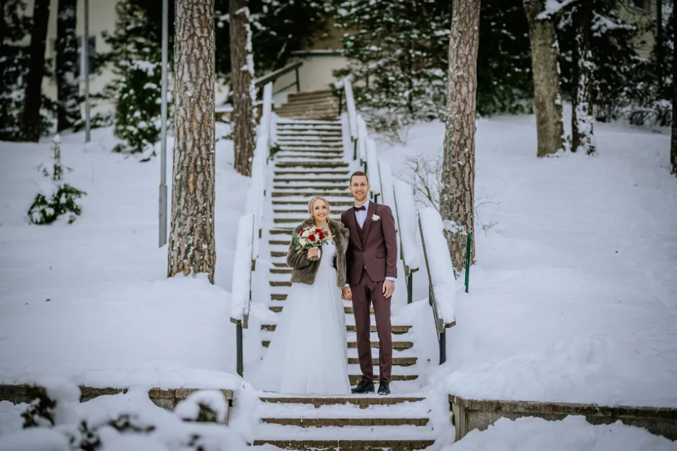 svadba v zime
