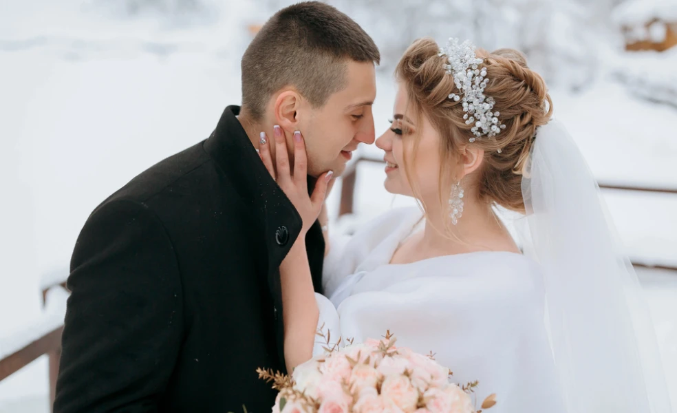výhody zimnej svadby