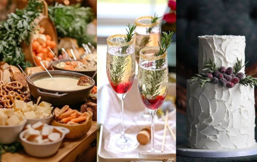 zimné svadobné menu