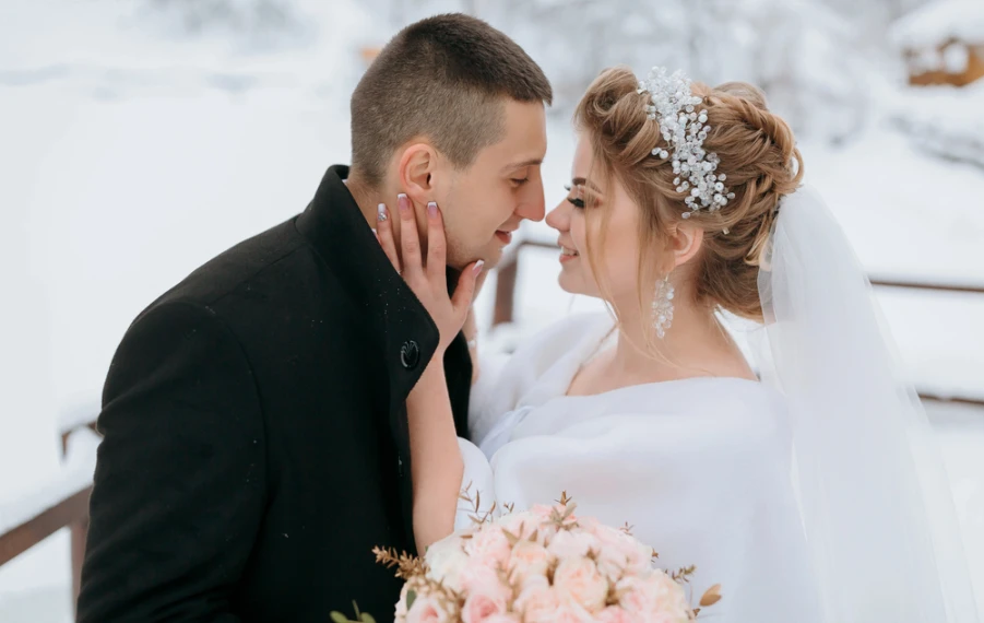 výhody zimnej svadby