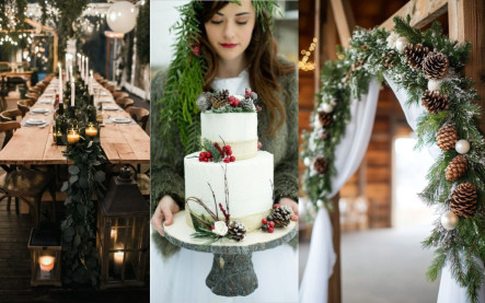 Zimná svadba vo fínskom štýle