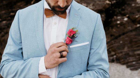 Pierko pre ženícha: Ako ho upevniť a udržať svieže celý deň