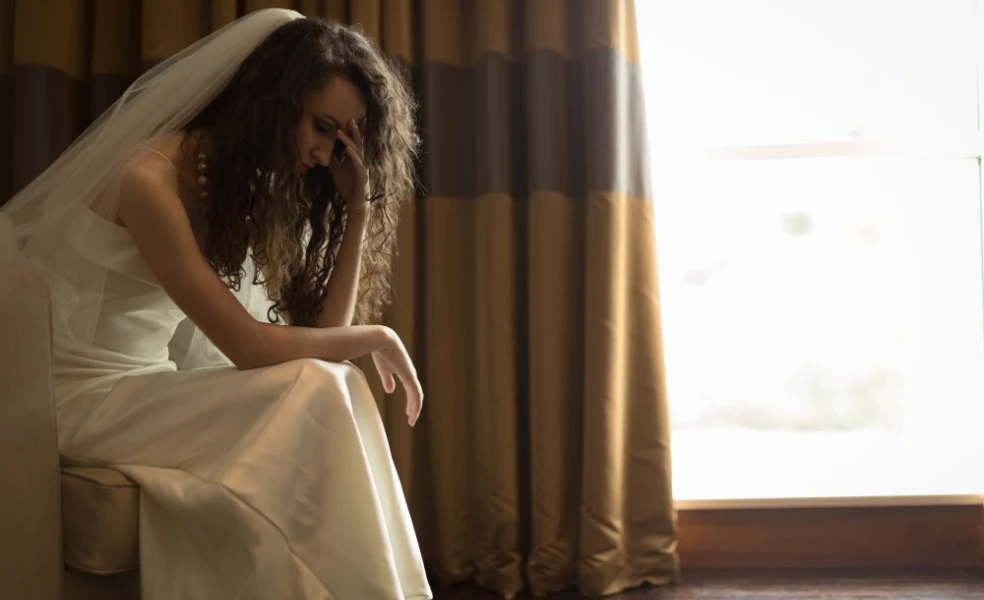 svadobné výčitky po obrade