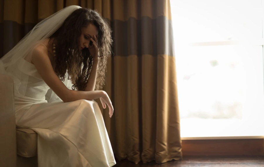 svadobné výčitky po obrade