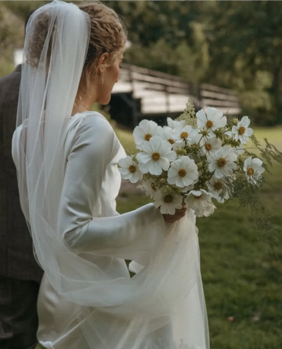 monoflorálna svadobná kytica