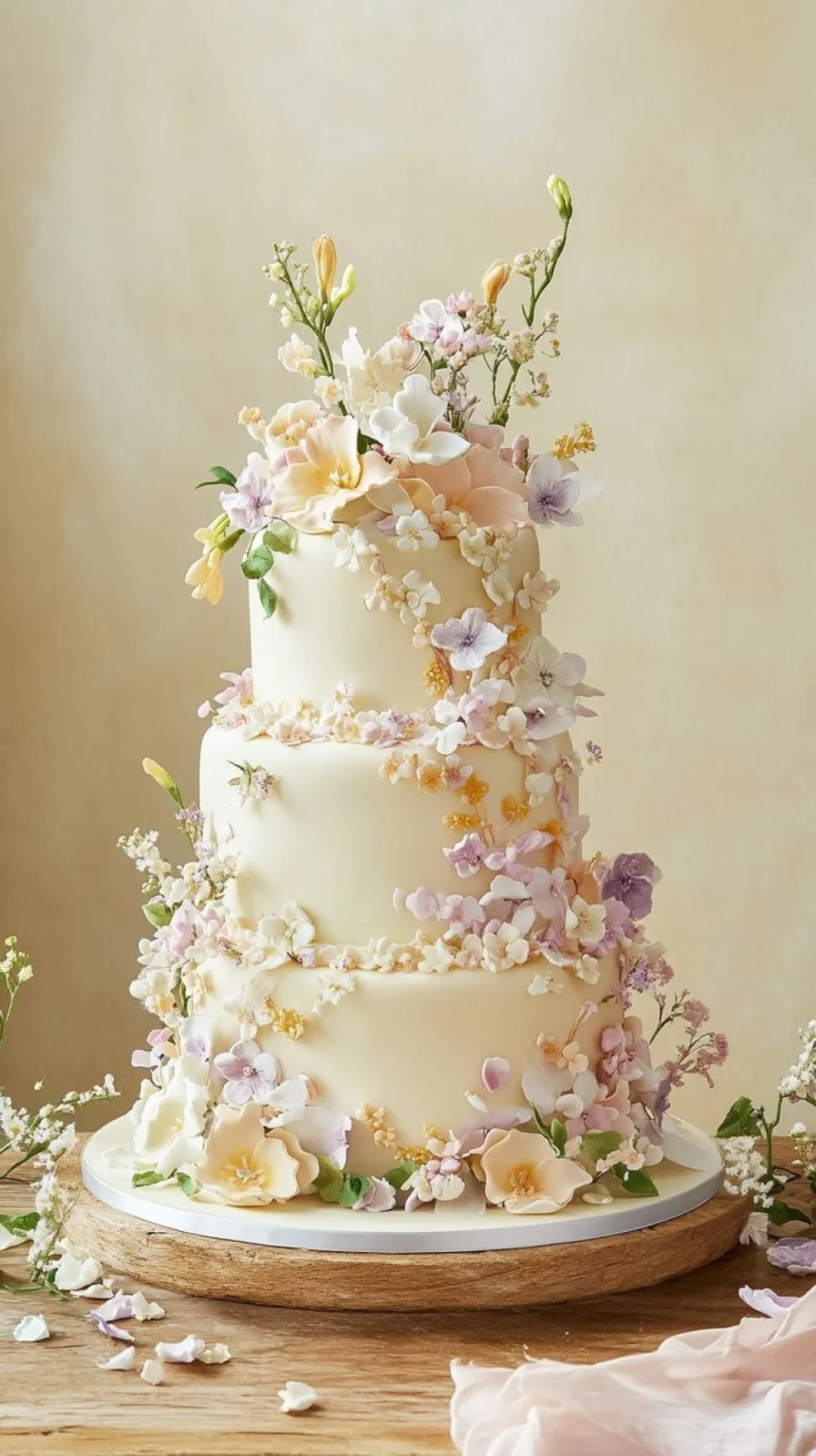 romantické svadobné torty