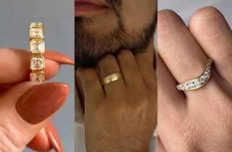 Trendy svadobných obrúčok pre rok 2026 – výrazné tvary a zdobenia prebijú minimalizmus