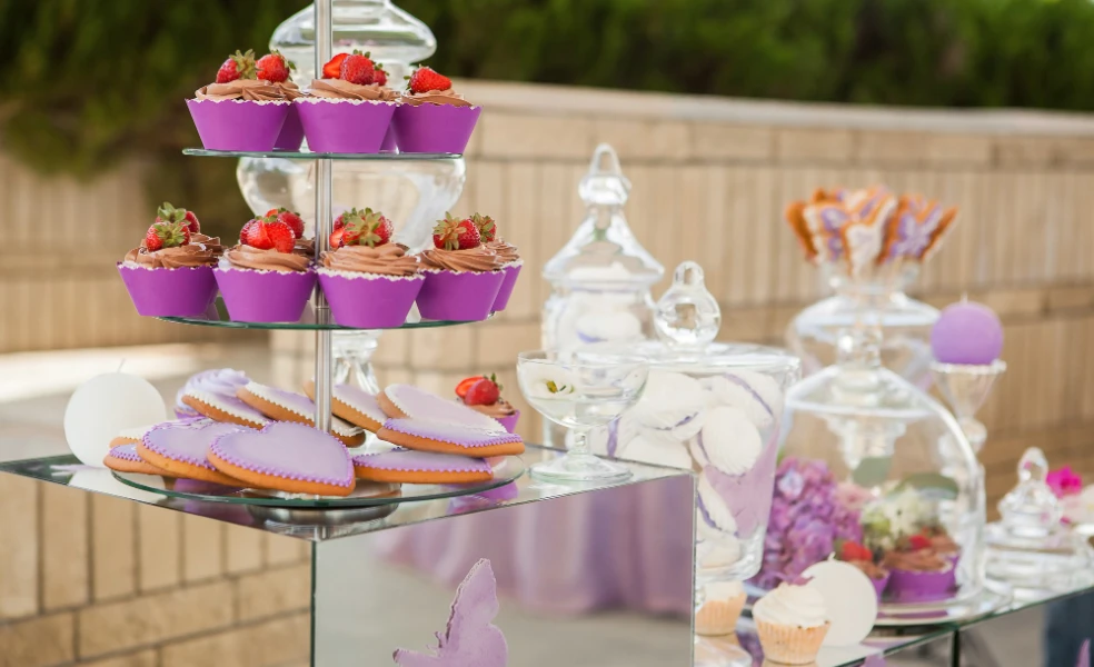 svadobné dezerty alergény