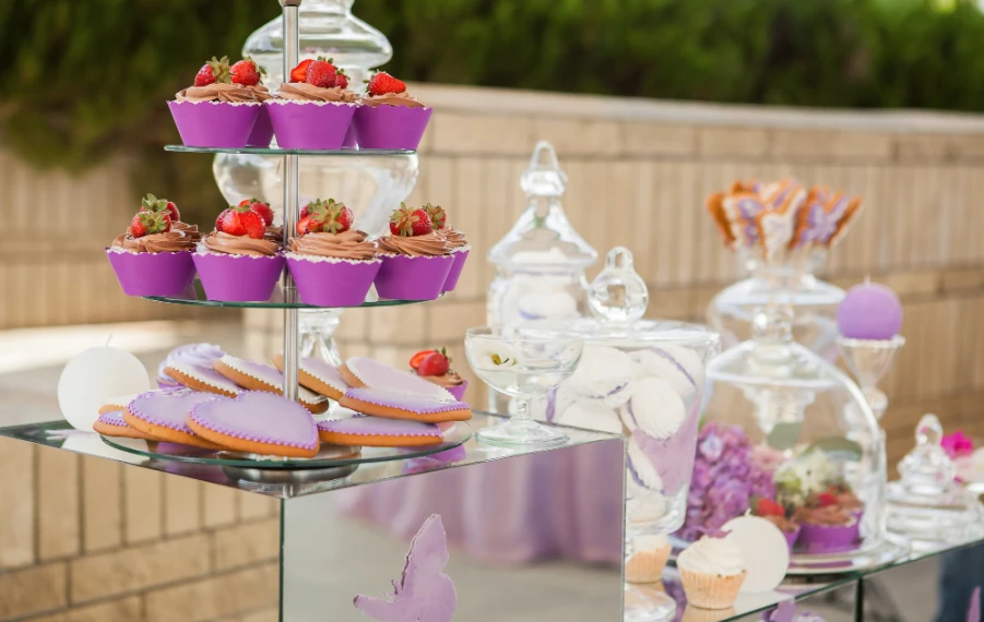 svadobné dezerty alergény