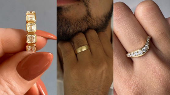 Trendy svadobných obrúčok pre rok 2026 – výrazné tvary a zdobenia prebijú minimalizmus