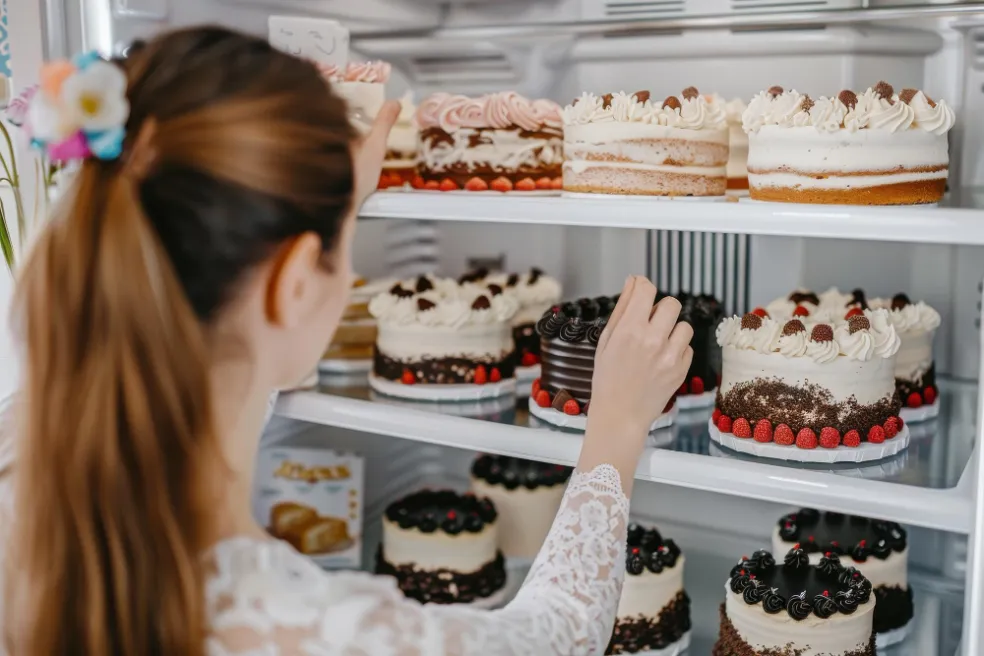 ako skladovať svadobnú tortu na svadbe