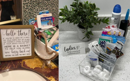 Balíčky záchrany na toaletu